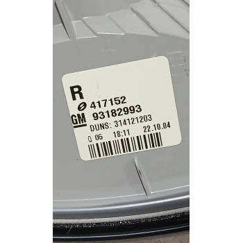 Recambio de piloto trasero derecho para opel referencia OEM IAM 93182993  