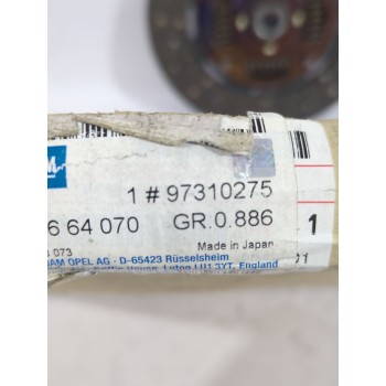 Recambio de disco embrague para isuzu modelos referencia OEM IAM 97310275 / 8973102750  