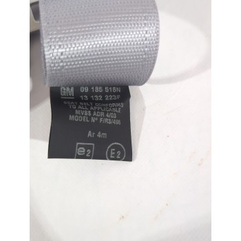 Recambio de cinturon seguridad trasero central para opel referencia OEM IAM 13132223/09185516N  