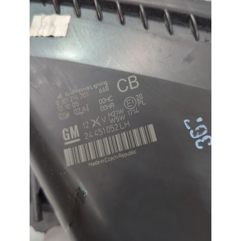 Recambio de faro izquierdo para opel referencia OEM IAM 24451052LH/1305630477  