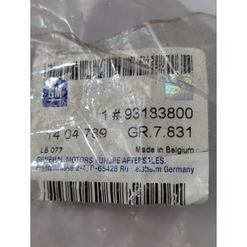 Recambio de moldura paragolpe trasera para opel referencia OEM IAM 93183800/1404789  