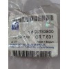 Recambio de moldura paragolpe trasera para opel referencia OEM IAM 93183800/1404789  