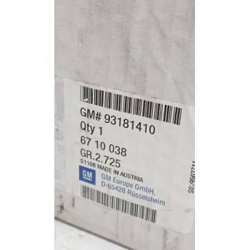 Recambio de faro antiniebla derecho para opel referencia OEM IAM 93181410  