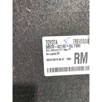 Recambio de suelo maletero para toyota referencia OEM IAM 58570  