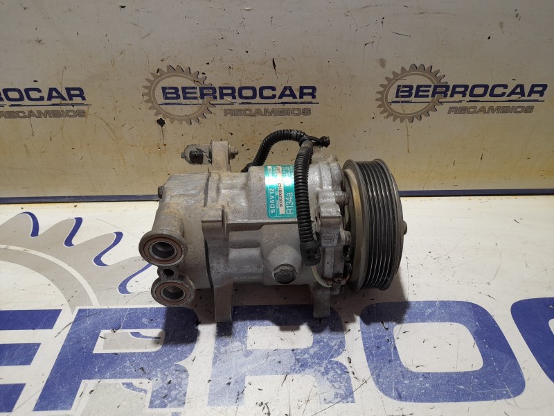 Recambio de compresor aire acondicionado para peugeot 206 berlina 1.9 diesel referencia OEM IAM SD6V12  
