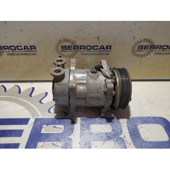 Recambio de compresor aire acondicionado para peugeot 206 berlina 1.9 diesel referencia OEM IAM SD6V12  