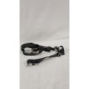 Recambio de cinturon seguridad trasero izquierdo para rover 400 ii hatchback (rt) 414 si referencia OEM IAM EVL102650SMJ/EVL1054