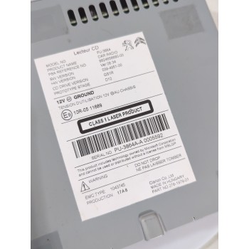 Recambio de sistema audio / radio cd para peugeot 508 i (8d_) 2.0 bluehdi 150 referencia OEM IAM 982465668000/E910R0511689  