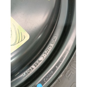 Recambio de rueda repuesto para citroën c4 i (lc_) 1.6 16v referencia OEM IAM T125/80R1595M /5JX15 60AR1  