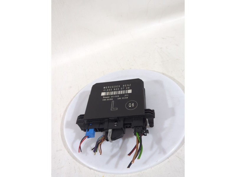 Recambio de modulo electronico para mercedes-benz clase c (w203) c 200 kompressor (203.045) referencia OEM IAM 2038200726  