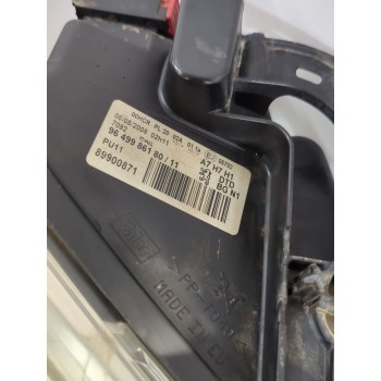 Recambio de faro derecho para peugeot 207/207+ (wa_, wc_) 1.4 hdi referencia OEM IAM 620695/964998618011  
