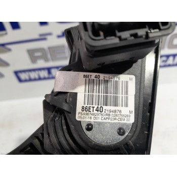 Recambio de potenciometro pedal para peugeot expert furgón 1.6 blue-hdi fap referencia OEM IAM 86ET402  