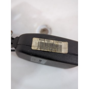 Recambio de enganche cinturon trasero izquierdo para peugeot 207/207+ (wa_, wc_) 1.4 hdi referencia OEM IAM 8974SZ/96498078XX  