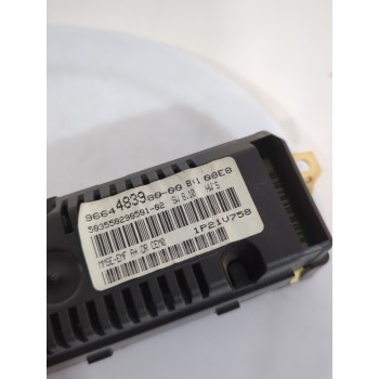 Recambio de pantalla multifuncion para peugeot 207/207+ (wa_, wc_) 1.4 hdi referencia OEM IAM 966448398000  