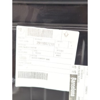 Recambio de faldon trasero para dacia referencia OEM IAM 791100727R  