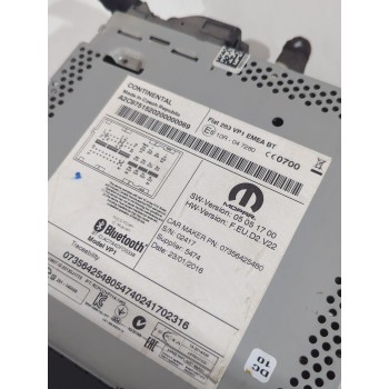 Recambio de sistema audio / radio cd para fiat doblo cargo (263_) 1.3 d multijet referencia OEM IAM 07356425480  