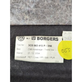 Recambio de guarnecido porton trasero para volkswagen passat b6 (3c2) 2.0 tdi 16v referencia OEM IAM 3C5863413P  