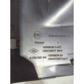 Recambio de moldura para citroën jumpy ii furgoneta 1.6 hdi 90 16v referencia OEM IAM 1400129577  