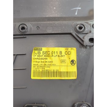 Recambio de guarnecido puerta delantera izquierda para seat toledo iv (kg3) 1.2 tsi referencia OEM IAM 5JBSEC011B  