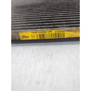 Recambio de condensador / radiador aire acondicionado para citroën jumpy ii furgoneta 1.6 hdi 90 16v referencia OEM IAM 14401430