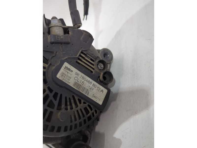 Recambio de alternador para citroën jumpy ii furgoneta 1.6 hdi 90 16v referencia OEM IAM 9678048880  