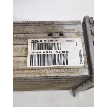 Recambio de intercooler para citroën jumpy ii furgoneta 1.6 hdi 90 16v referencia OEM IAM 1440084580  