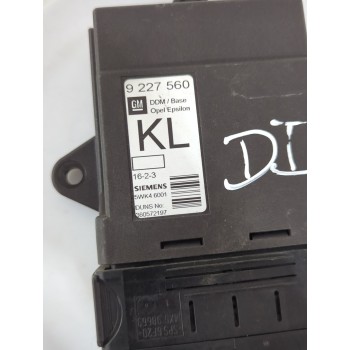 Recambio de modulo electronico para opel vectra c (z02) 2.2 dti 16v (f69) referencia OEM IAM 9227560  