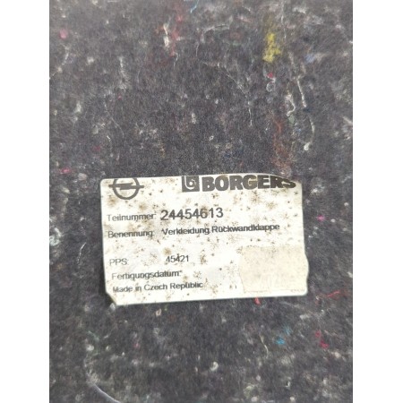 Recambio de guarnecido porton trasero para opel vectra c (z02) 2.2 dti 16v (f69) referencia OEM IAM 24454613  