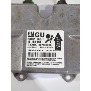 Recambio de centralita airbag para opel zafira / zafira family b (a05) 1.9 cdti (m75) referencia OEM IAM 13188856  
