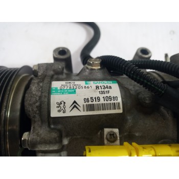 Recambio de compresor aire acondicionado para citroën c4 sedan collection referencia OEM IAM 9651910980  