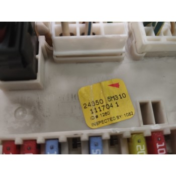 Recambio de caja reles / fusibles para nissan almera (n16/e) 1.5 dci turbodiesel cat referencia OEM IAM 243505M310  