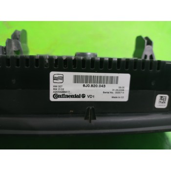 Recambio de mando climatizador para seat ibiza (6j5) referencia OEM IAM 6J0820043  