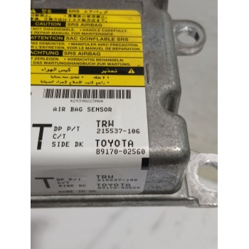 Recambio de centralita airbag para toyota auris (_e15_) 1.33 dual-vvti (nre150_) referencia OEM IAM 8917002560  