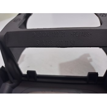 Recambio de consola central para mercedes-benz clase a (w168) 170 cdi (168.009) referencia OEM IAM A1686801150  