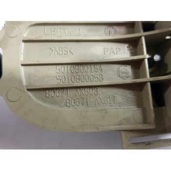 Recambio de maneta interior delantera izquierda para nissan micra (k12e) acenta referencia OEM IAM 5010800154 / 5010800053  