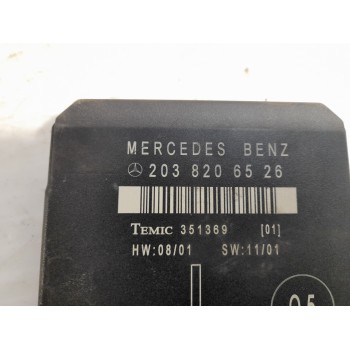 Recambio de centralita cierre para mercedes-benz clase c (w203) berlina referencia OEM IAM 2038206526  
