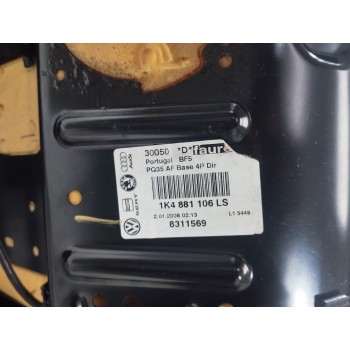 Recambio de asiento delantero derecho para seat altea xl (5p5) 1.9 tdi referencia OEM IAM 1K4881106LS  