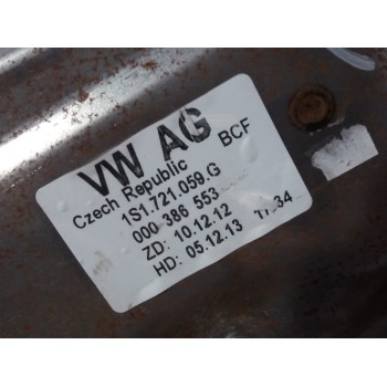 Recambio de pedal embrague para seat mii (kf1) 1.0 referencia OEM IAM 1S1721059  