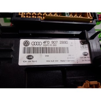 Recambio de caja reles / fusibles para audi a6 berlina (4f2) 2.4 referencia OEM IAM 4F0907289D  