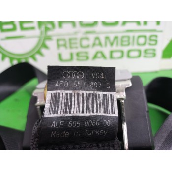 Recambio de cinturon seguridad trasero central para audi a6 berlina (4f2) 2.4 referencia OEM IAM 4F0857807G  