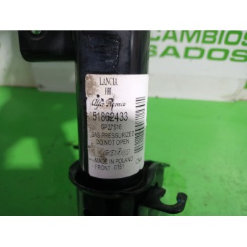 Recambio de amortiguador delantero izquierdo para fiat 500 cabrio (150) lounge referencia OEM IAM 51862433  