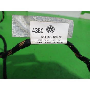 Recambio de cableado puerta para volkswagen golf vi (5k1) advance referencia OEM IAM 5K4971693BC  