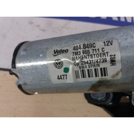 Recambio de motor limpia trasero para seat alhambra (7v9) 2.0 tdi referencia OEM IAM 7M3955711  