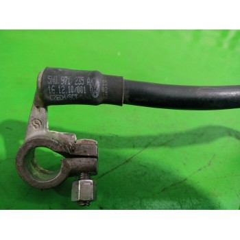 Recambio de borna negativa para volkswagen golf vi (5k1) advance referencia OEM IAM 5N0971235A  