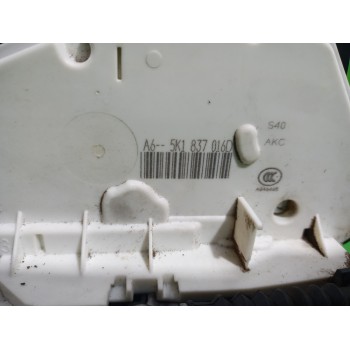 Recambio de cerradura puerta delantera derecha para volkswagen golf vi (5k1) advance referencia OEM IAM 5K1837016D  