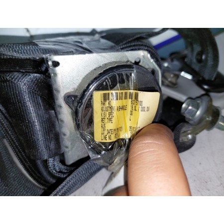 Recambio de cinturon seguridad delantero izquierdo para mazda 3 berlina (bk) 1.6 16v cat referencia OEM IAM 603157100  