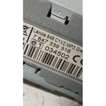 Recambio de sistema audio / radio cd para lancia musa (350_) 1.4 (350.axf1a) referencia OEM IAM 7647339316  
