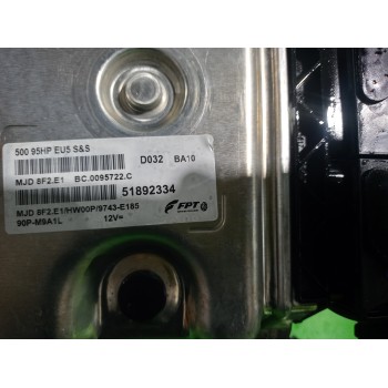 Recambio de centralita motor uce para fiat 500 cabrio (150) lounge referencia OEM IAM 51892334  