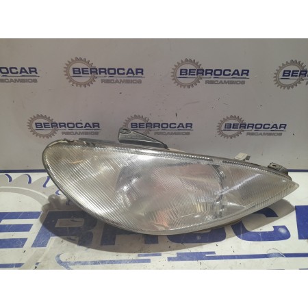 Recambio de faro derecho para peugeot 206 berlina 1.9 diesel referencia OEM IAM 9640559480  
