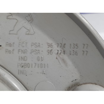 Recambio de tapacubos para peugeot expert furgón 1.6 blue-hdi fap referencia OEM IAM 9677413677  